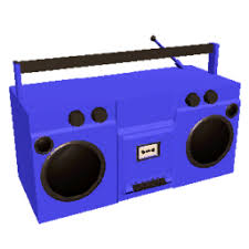 a boombox