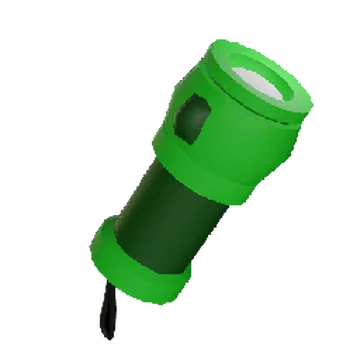 a flashlight